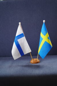 Finland Sweden Flags